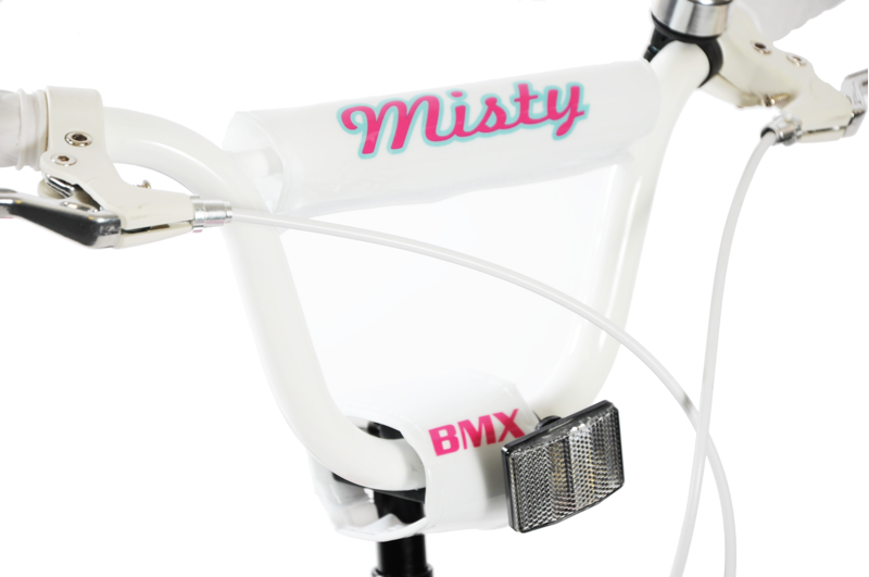 Ammaco Misty 18 Inch Wheel Kids Bike Pink and Blue-4